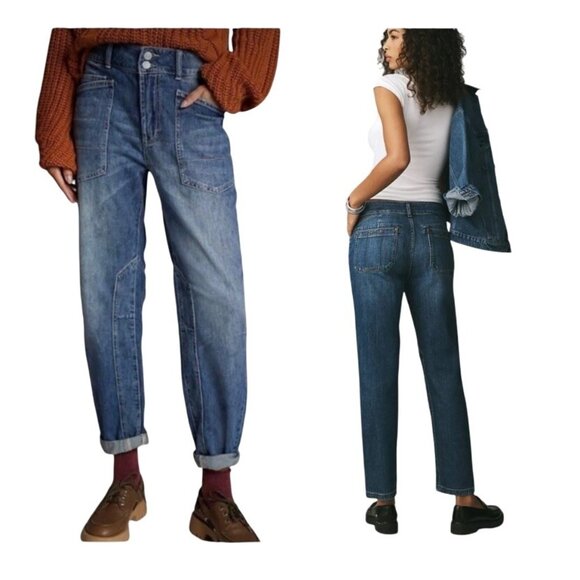 Anthropologie Denim - PILCRO Women’s Size 29 The Wanderer Mid-Rise Relaxed Jeans by Anthropologie